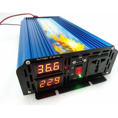 2500W DC36V to AC110V 120V 60HZ Pure Sine Wave Inverter for lithium battery
