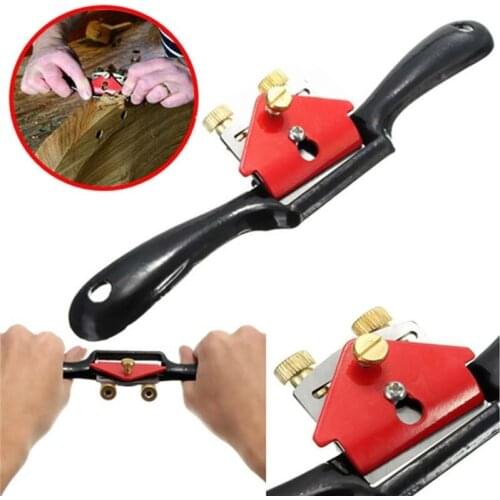 9" Adjustable Metal Blade Spoke Shave Wood Craft Planers Woodworking Hand Tools ORG