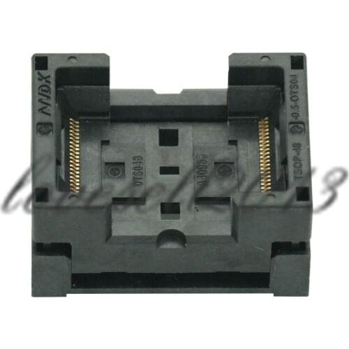 1PCS TSOP 48 TSOP48 Socket For Programmer NAND FLASH IC TSOP 48 Chip Test Socket IC Electrical Plugs
