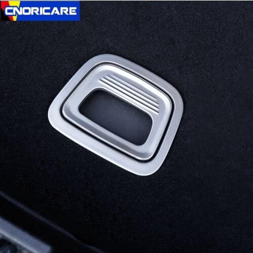 Car Styling Trunk Handle Frame Decoration Sticker Trim For Mercedes Benz E Class W213 200 300 2016-17 Interior Tail Box Decals
