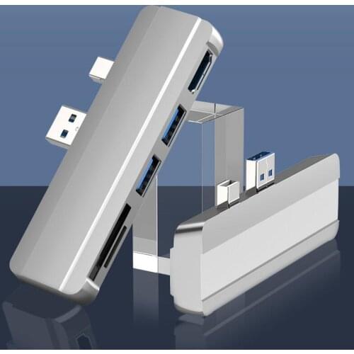 Usb C Adapter Surface 3/4/5 Compatible Microsoft Laptop Plugable Docking Station Usb Hub 3.0 Dock Type C 5 Port PD HDMI-Compat