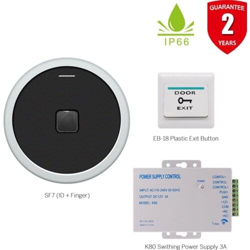 Waterproof RFID 125khz Biometrics Fingerprint Access 890 User Opener Door 100 Access Control Finger Controler Reader Card