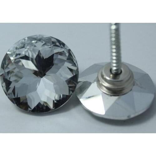 500pcs/lot 20-30mm bauhinia Glass Crystal Nails Button Crystal buckle soft bag. Sofa nails. diamond buckle. Crystal Buttons