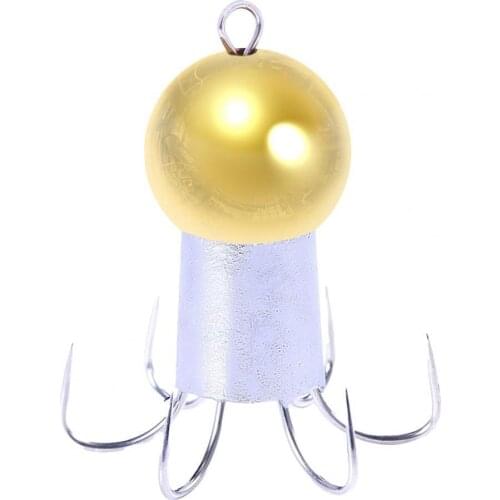 6Pcs 62g Squid Fishhooks Japan Steel Alloy 8 Claw Octopus Fishing Hook Hard Fake Lure Ocean Boat Angling Fishhook