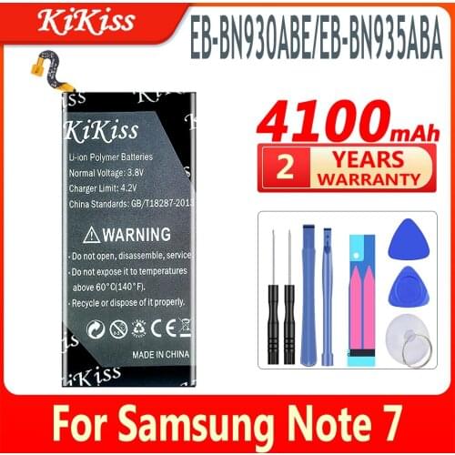 4100mAh EB-BN930ABE EB-BN935ABA Phone Battery For Samsung Galaxy Note 7 FE N935 N930 SM-N930F N930G N930V N930A N930T N930S