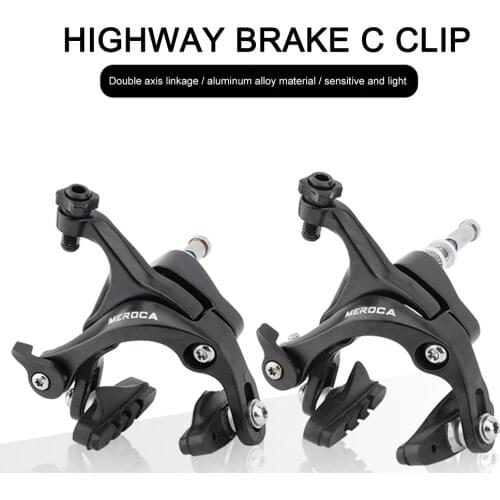 Aluminum alloy Road Bicycle C Brake Caliper Cycling Bike Front Rear Brake Handles MTB Mountain Bicycles Brake Caliper