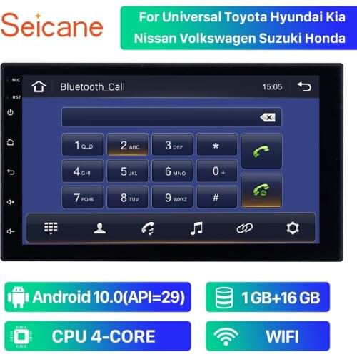 Seicane Android 10 Car Radio GPS 2 din Multimedia Player Universal 7" audio Navigation For Volkswagen Nissan Hyundai Kia Toyota