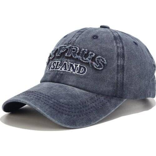 LVYI22 Spring mens washed cotton baseball cap Women fitted hat Adjustable hip hop 3d embroidery Snapback hat Gorros