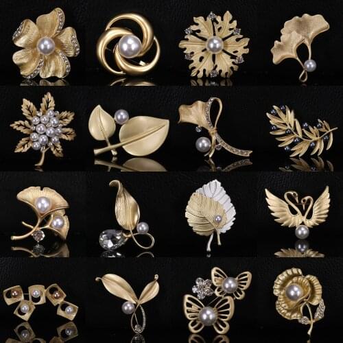 DIGADAGU Gold Brooches For Clothes