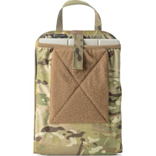 Lii Gear Roaring Cricket Hook&Loop Built-In Computer Tactical Pouch Tactics Accessories - black /Grey /MC (Universal Edition)