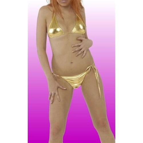 Terry Pau TP120659 Lame Bikini Suit