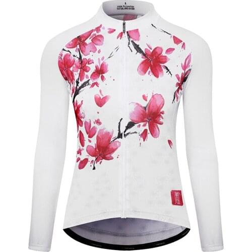 MTSPS Women Cycling Jersey Long Sleeves Clothing Mtb Bicycle Clothes Female Ciclismo Jersey Road Bike Cycling Clothes