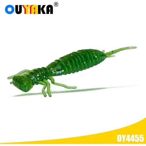 Softbait Fishing Accessories Lure Silicone 75mm 8pcs/bag Artificial Bait Peche En Carp Tackle Pesca Accesorios Mar Souple Leurre