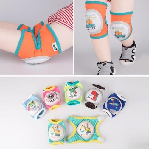 Summer New Childrens Knee Pads Baby Infant Toddler Crawling Knee Pads Elbow Pads Anti-fall Riding Suit Outdoor Knee Protection