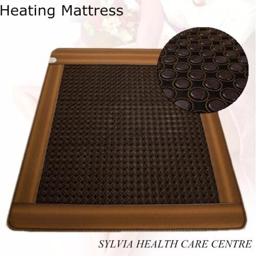 2020 new heating mattress korea health mat good sleeping electric hot stone with free gift eye cover free shipping