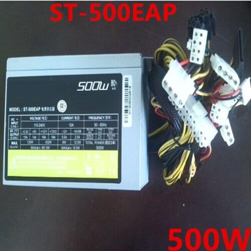New Original PSU For Seventeam 500W Power Supply ST-500EAP FSP500-50HPN