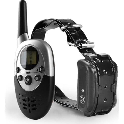 Rechargeable Remote Training Dog Collar with Beep, Vibration and Shock Electric Pet Training Waterproof Collar for All SizesDogs
