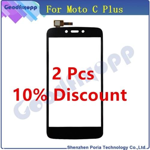 Phone Touch Panel For Motorola Moto C Plus XT1721 Touch Screen Panel Glass Touchscreen Sensor For Moto C Plus Replacement Parts