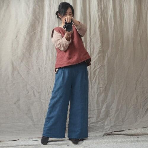 Женские брюки широкие YoYiKamomo China At AliExpress