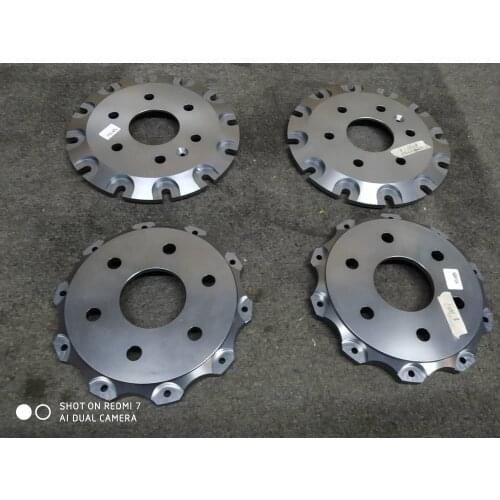 Customized bracket & center bell match to GT6 caliper F11 BMW caliper
