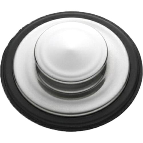 3.39 inch Kitchen Sink Stopper Stainless Steel Garbage Disposal Plug Standard Kitchen Drain Size of 86mm Diameter