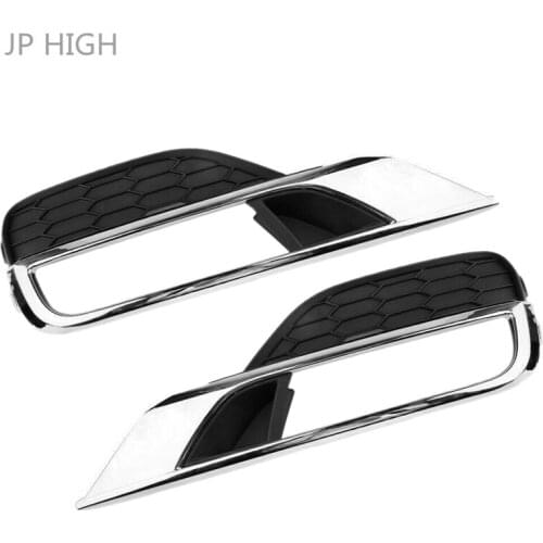 2Pcs Front Bumper Fog Light Grill Grilles Cover Trim Left+Right for Honda CR-V CRV 2015