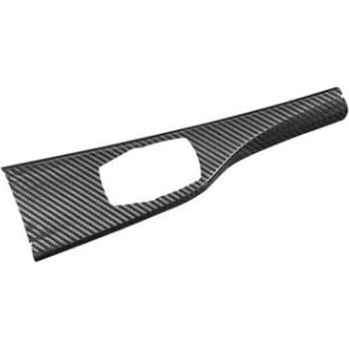 Car Multimedia Panel Cover Trim Real Carbon Fiber Sticker for BMW F30 F31 F34 F32 F36 M3 M4(RHD)
