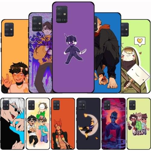 Dream Smp Black Soft Phone Case For Samsung M21 M31S M41 M51 M10 M20 M30S M40 A7 A8 A9 2018 A12 A80 A90 A81 A91 Cover