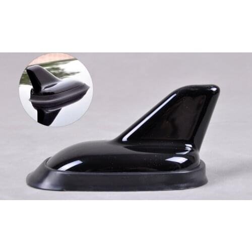 DWCX Car Universal Decorative Roof Top Shark Fin Antenna Dummy Aerial Trim For Lada Renault Duster Hyundai ix35 VW Polo Golf