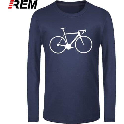 REM long sleeve tee Men Clothing Road Biker Cycle Funny Birthday Gift For Man Dad Father Summer Cotton O Neck Streetwear T Shirt