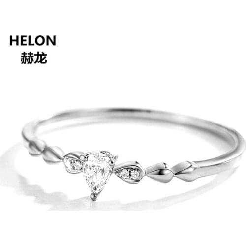 HELON Rings With Cubic Zirkonia For Women