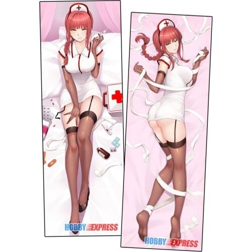 Hobby Express Anime Dakimakura Japanese Otaku Waifu Hugging Body Pillow Cover Makima Chainsaw Man 21032