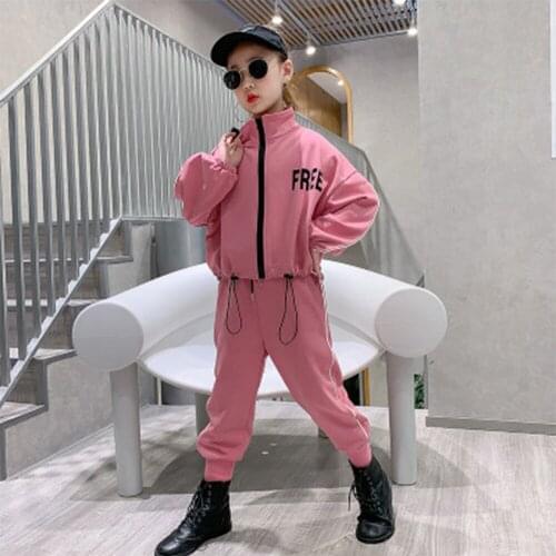 Baby Clothing Girls Clothes Girls Spring And Autumn Two-Piece Sweatshirt Suit Kids Track Suit For Girls Clothing For Girls