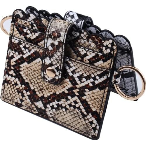 Korean version of leather PU multi-card slot shielding card holder bank card holder student bus ID card holder