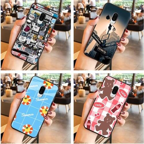 Matte Back Cover Phone Case For Sharp Aquos Zero2/SHV47/SH-01M Cover Cartoon Anti-knock SoftCase