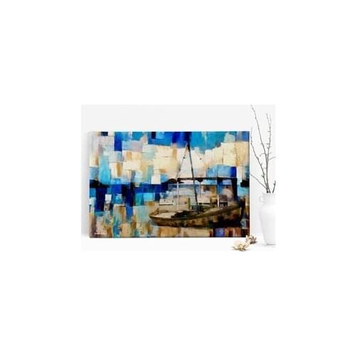 Personalized Modern Abstract Canvas Table (30x50 cm.) 14 art Decoration Reliable Quality Souvenir Special Occasions Modern