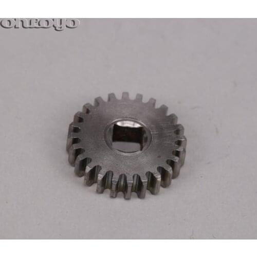 Industrial Sewing Machine Spare Parts M-166 Gear On Screw Shaft For KM Round Knife Electric Cutting Machine