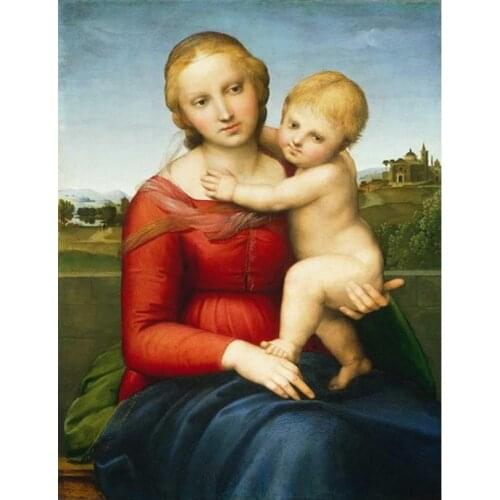 Religion diamond painting virgin mary baby rhinestone embroidery picture mosaic sticker decor diamond dots posters wall papers