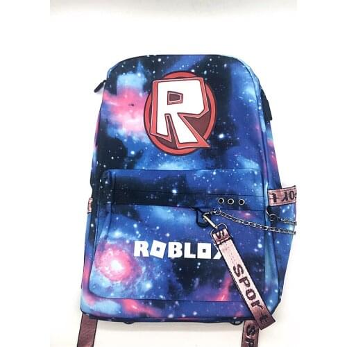 2021 New Roblox Backpacks Small Bags Unisex Candy Colors 3D Oxford Waterproof Accessories Cute Kawaii Boys Girls School Bag Gift