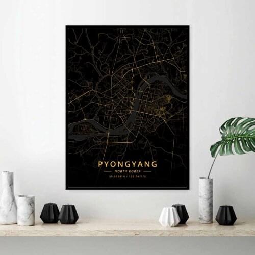 Pyongyang North Korea Poster