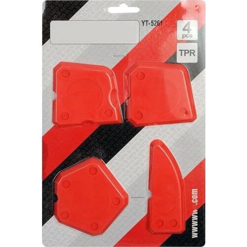 4pcs Scraper Tool Kit Window Door Silicone Sealant Spreader Spatula Scraper Cement Caulk Removal Tool Sealant Remover Tool