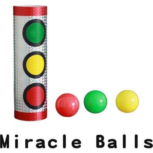 Miracle Balls Magic Tricks Close Up Stage Classic Toys Illusion Gimmick Prop Funny Mentalism Magia Wholesale