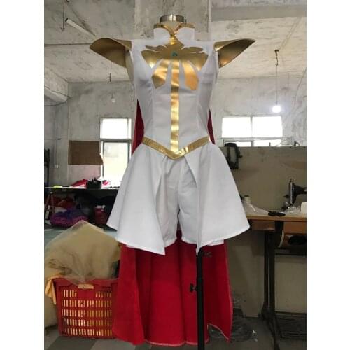 She-Ra and The Princesses of Power She-Ra/Princess Cosplay Costume Adora Uniforms Dress Kids Halloween Suits Outfits Custom Made