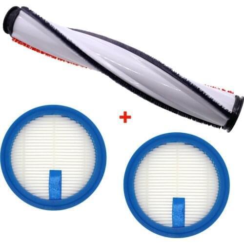 1 pcs roller brush +2 pcs HEPA for Puppy T10 PLUS/mixing/youth/ Turbo vacuum cleaner spare parts