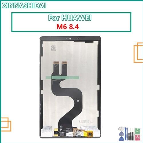 100% Tested For Huawei MediaPad M6 Turbo 8.4 VRD-AL10 VRD-W10 LCD Display Touch Screen Digitizer Assembly For Huawei M6 8.4