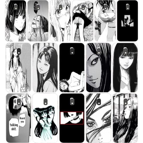 42 Japanese horror comic Tomie gift Soft Silicone Tpu Cover phone Case for Samsung Galaxy J2 J4 Prime J6 Plus J7 2016 2017 case