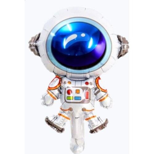 4D Earth balloon foil helium Astronaut model Science fiction Interstellar model outer space party decor childrens day toys