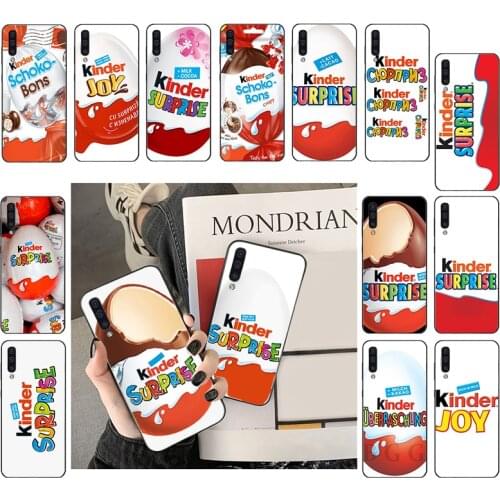 Kinder Surprise Eggs Surprise Chocolate Phone Cases For Samsung A41 A31 A50 A11 A12 A70 A71 M31 A02 A51 A32 A72