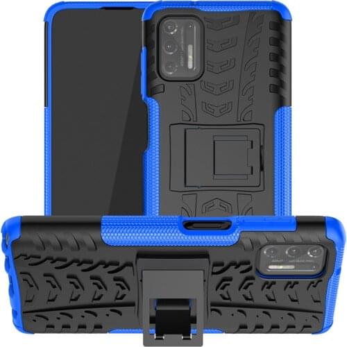 For Motorola Moto G Stylus 2021 Case Anti-knock Bumper Heavy Duty Armor Stand Silicone Phone Back CoverMoto G Stylus 2021 Case