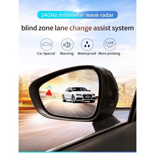 For Mercedes GLA GLC A200 C300 C180 E260 Millimeter Wave Radar Blind Spot Monitoring BSDBSM Microwave Change Lane Aided Parking